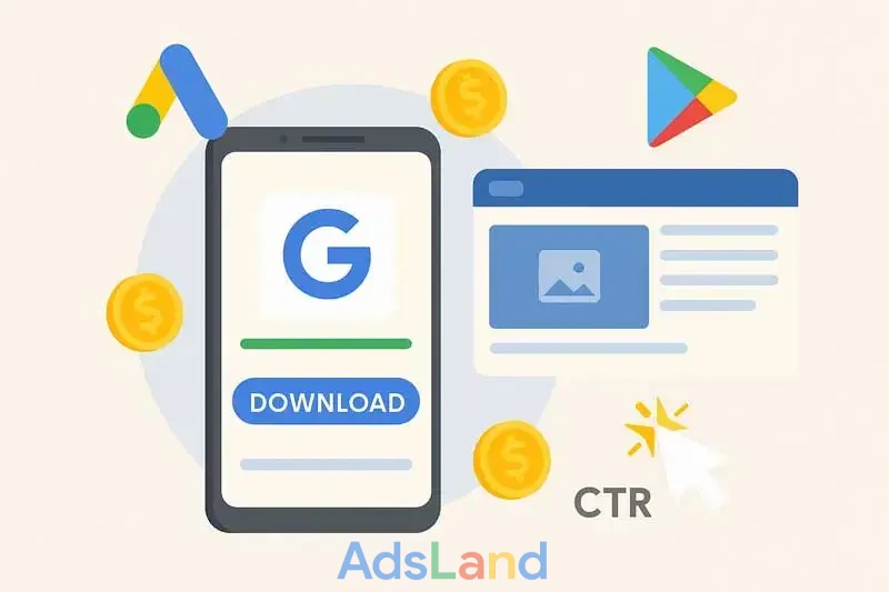 تبلیغات اپلیکیشن در گوگل